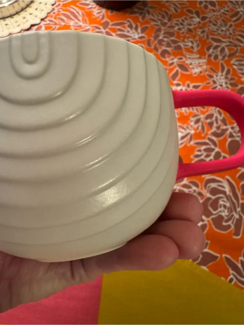 Starbucks 2018 Valentine’s Day Pink and White Mug